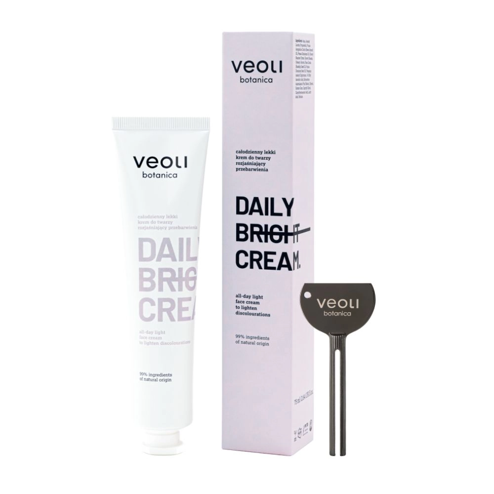 Krem lekki rozjaśniający przebarwienia DAILY BRIGHT CREAM | Veoli Botanica