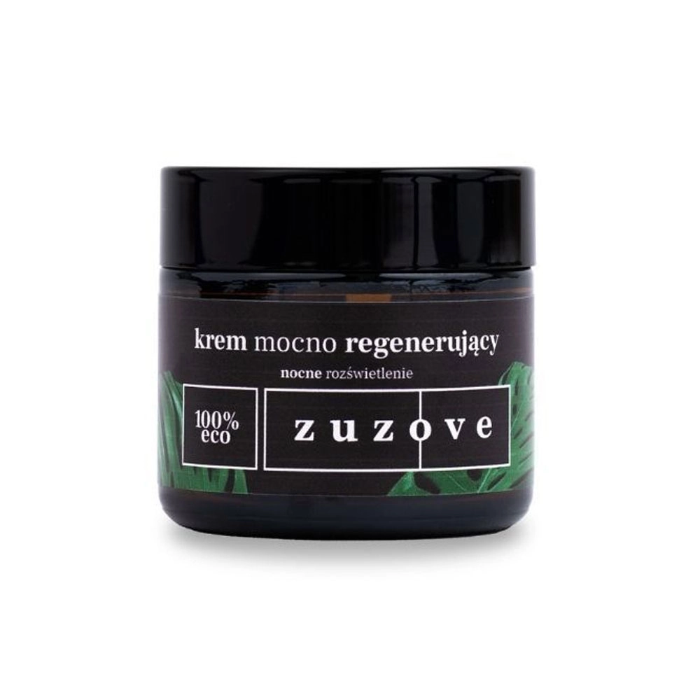 Krem mocno regenerujący na noc Nocne rozświetlenie | Zuzove