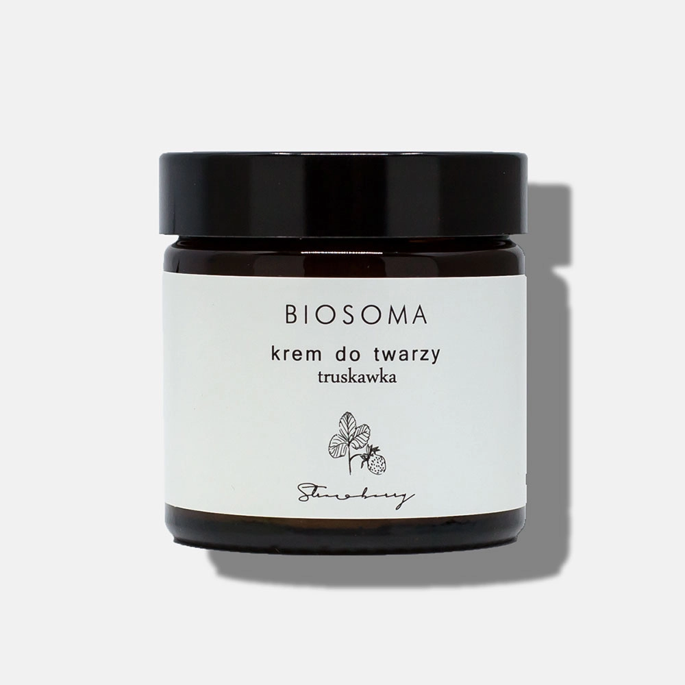 Krem nawilżający Truskawka | Biosoma