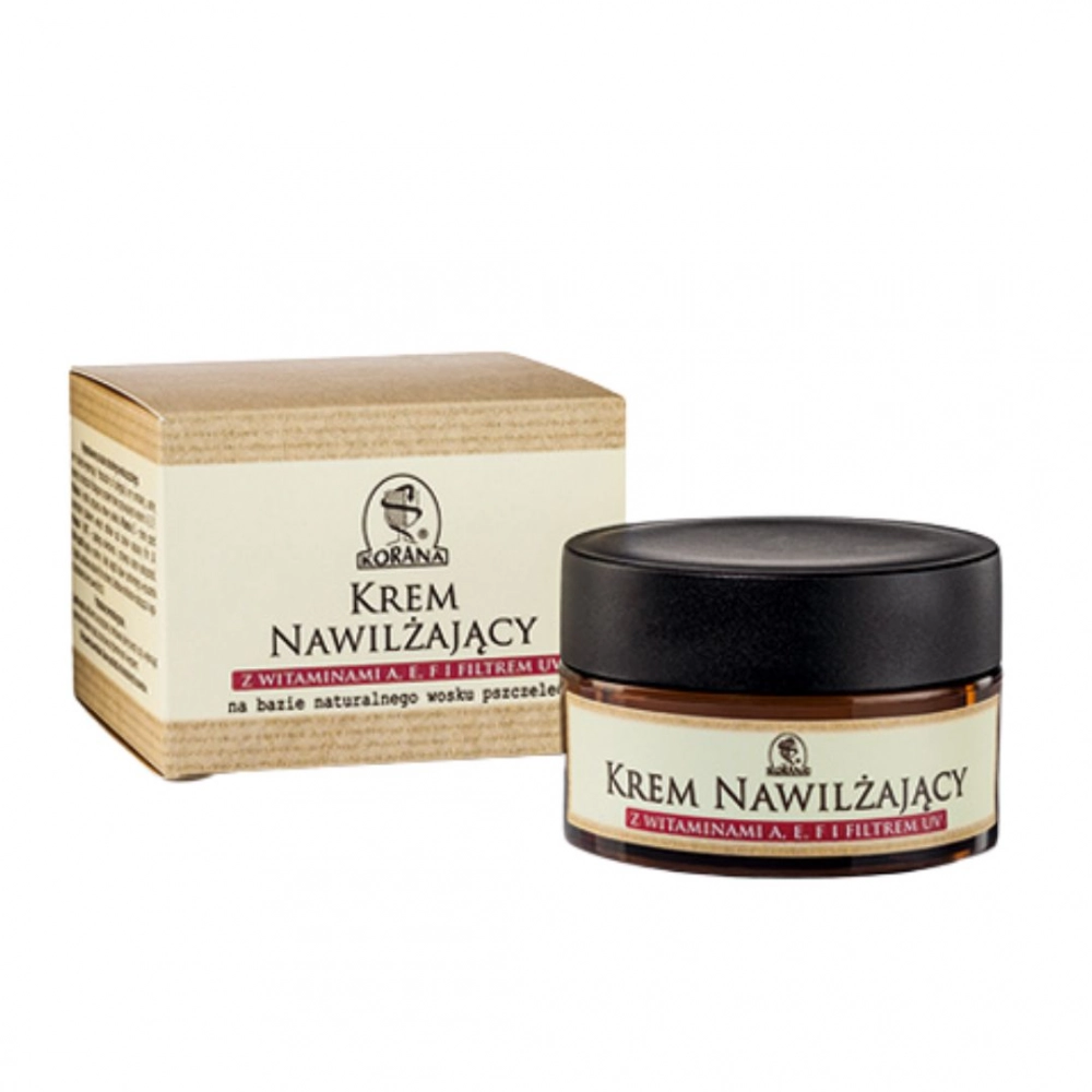 Krem nawilżający z witaminami A, E i F | Korana