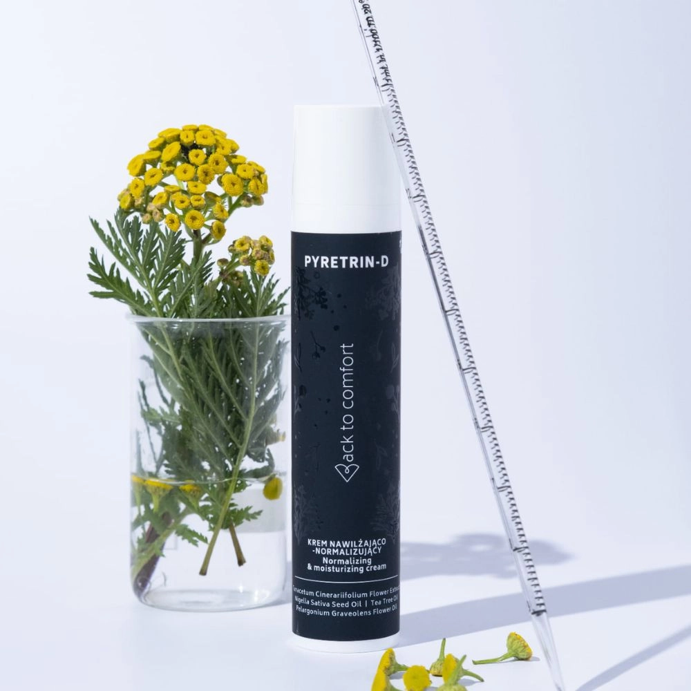 Krem normalizująco-nawilżający Pyretrin-D | Back to comfort