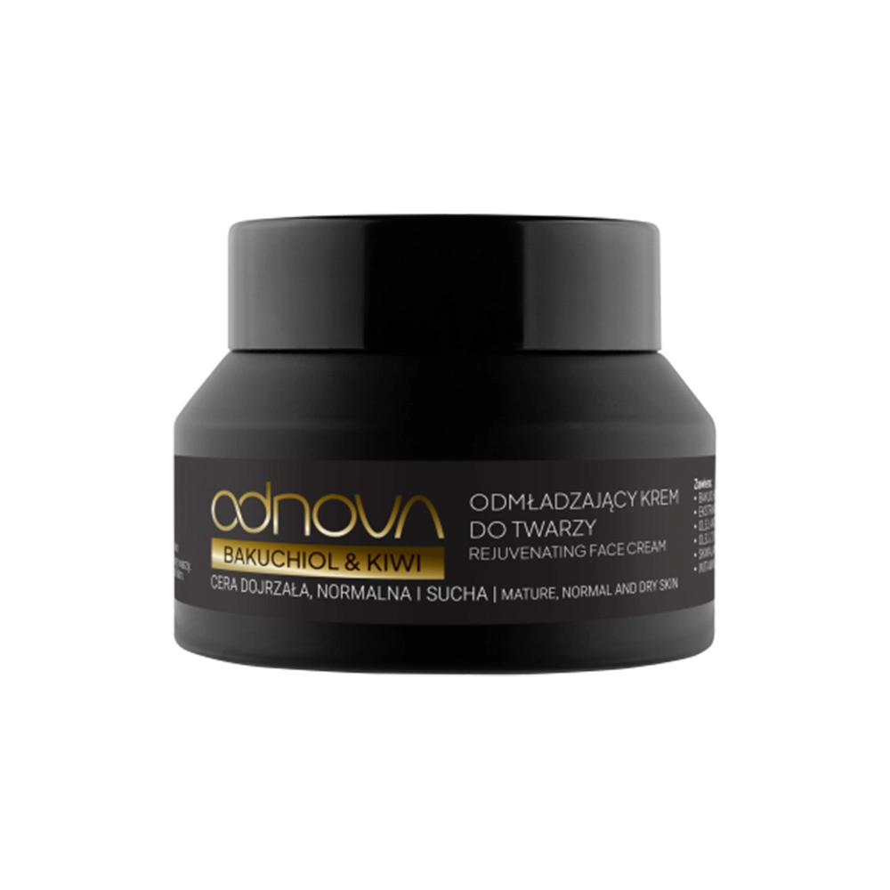 Krem odmładzający do twarzy Bakuchiol i Kiwi | Odnova