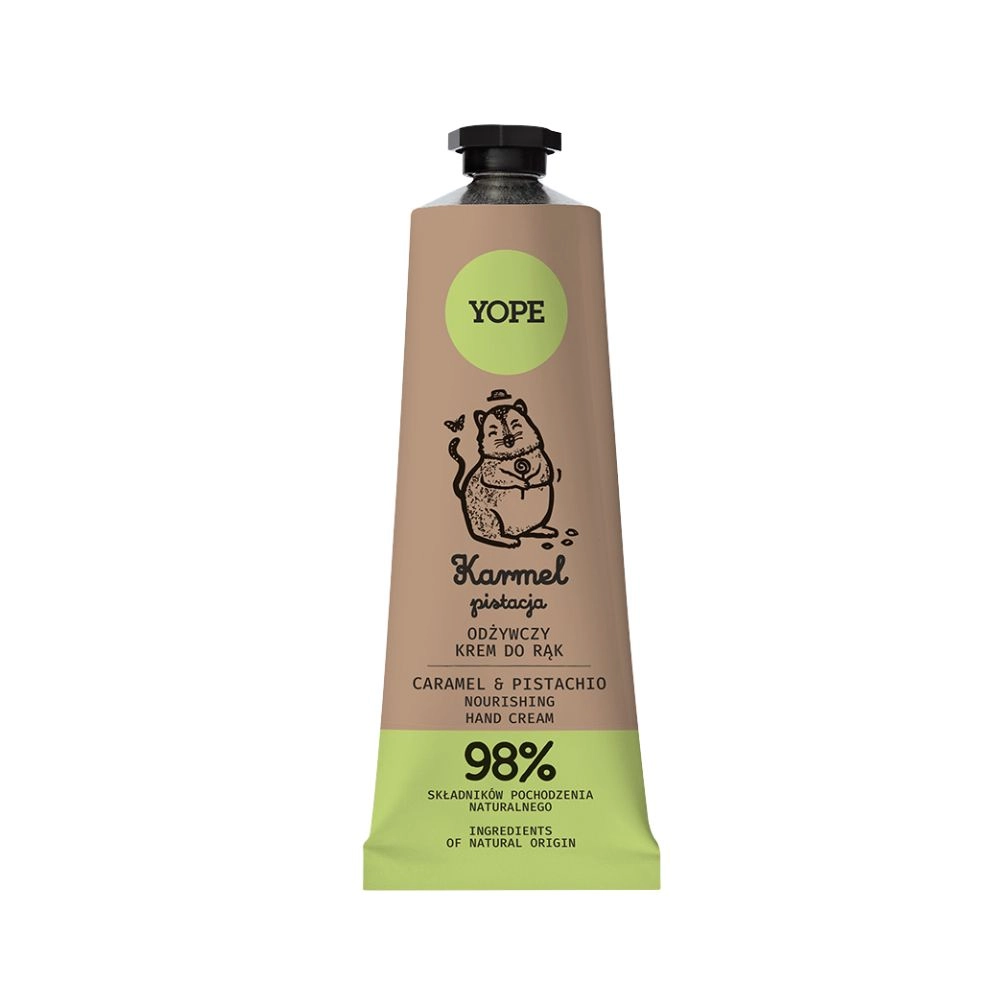 Krem odżywczy do rąk Karmel i Pistacja | Yope