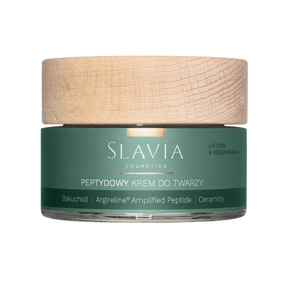 Krem peptydowy do twarzy Lifting i Regeneracja | Slavia Cosmetics