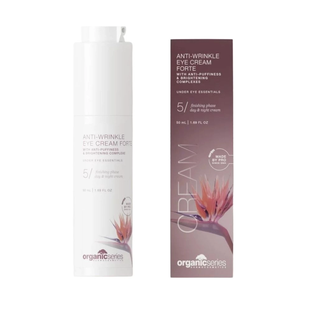 Krem przeciwzmarszczkowy pod oczy ANTI_WRINKLE EYE CREAM FORTE | Organic Series