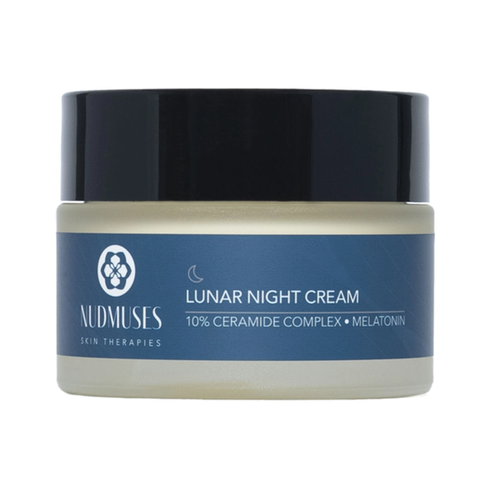 Krem regenerujący na noc z ceramidami i melatoniną Lunar Night Cream | Nudmuses