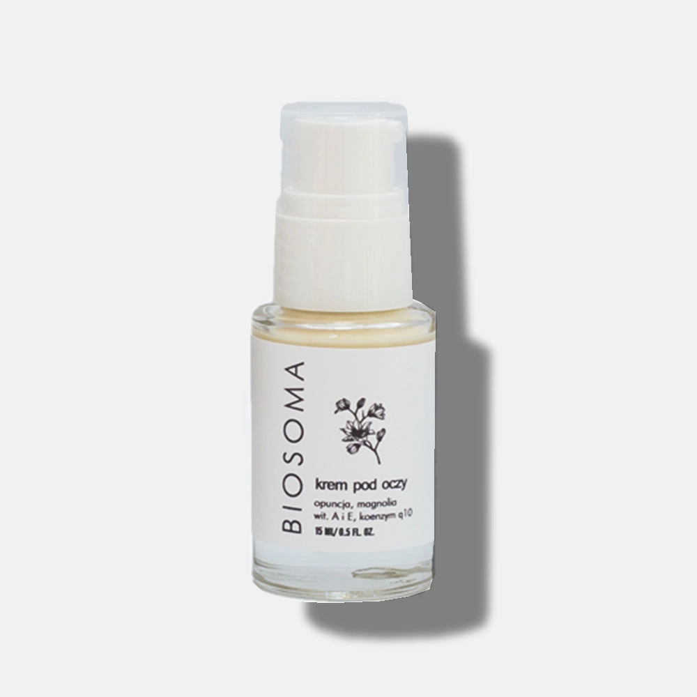 Krem regenerujący pod oczy z retinolem, koenzymem Q10 i opuncją | Biosoma