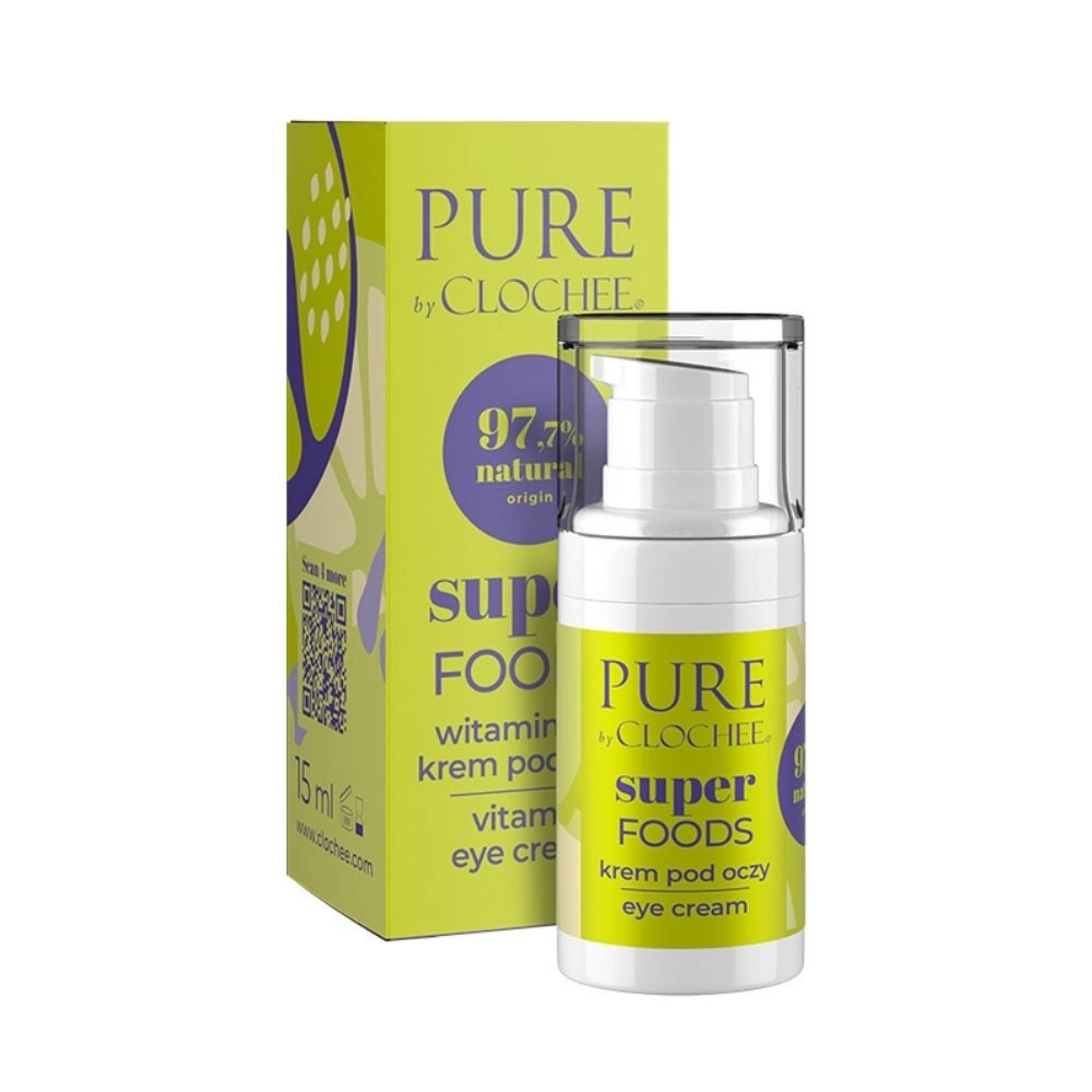 Krem witaminowy pod oczy SUPERFOODS | PURE by Clochee