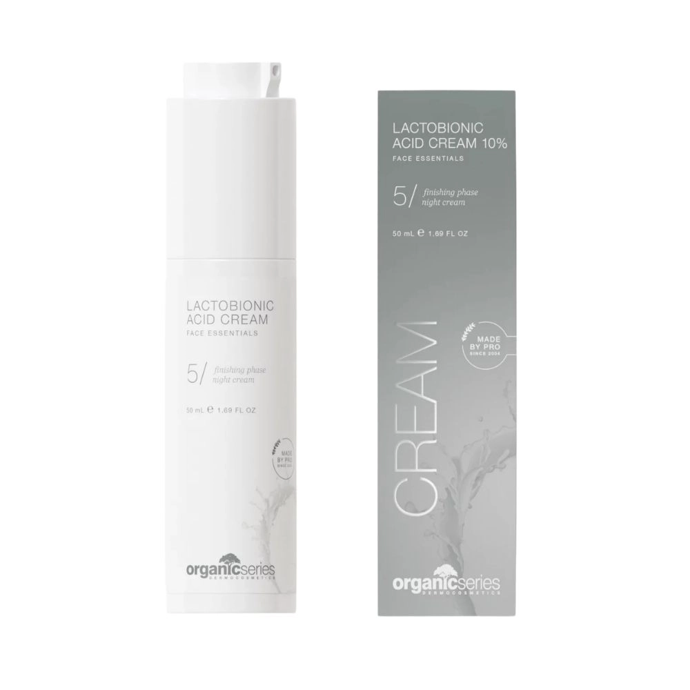 Krem z kwasem laktobionowym 10% LACTOBIONIC ACID CREAM | Organic Series