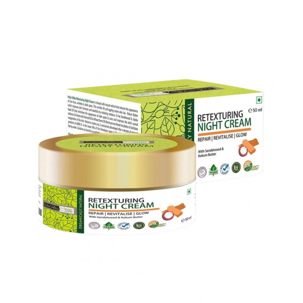 Krem z olejem z drzewa sandałowego i masłem kokum na noc | Indus Valley