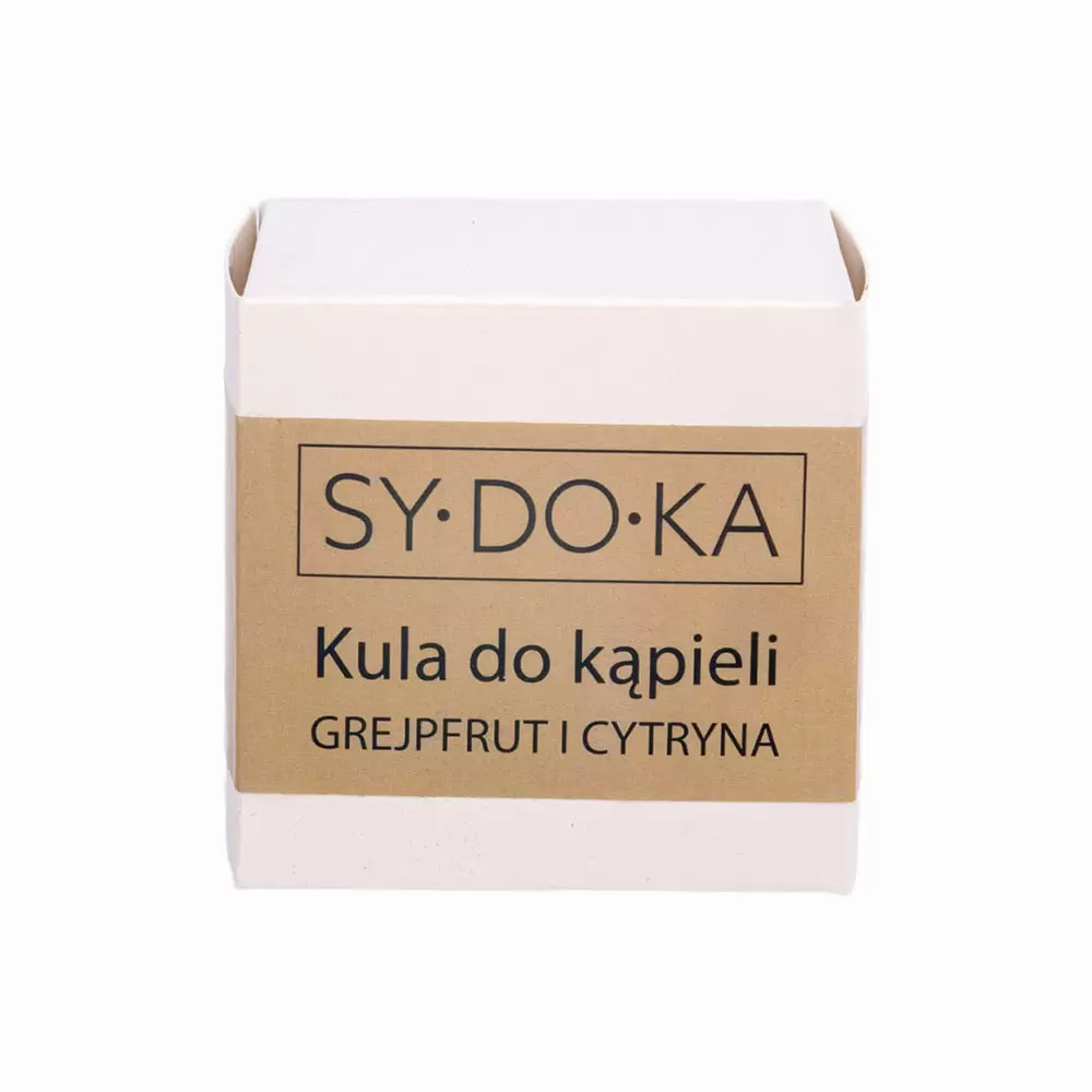Kula do kąpieli - grejpfrut i cytryna | Sydoka