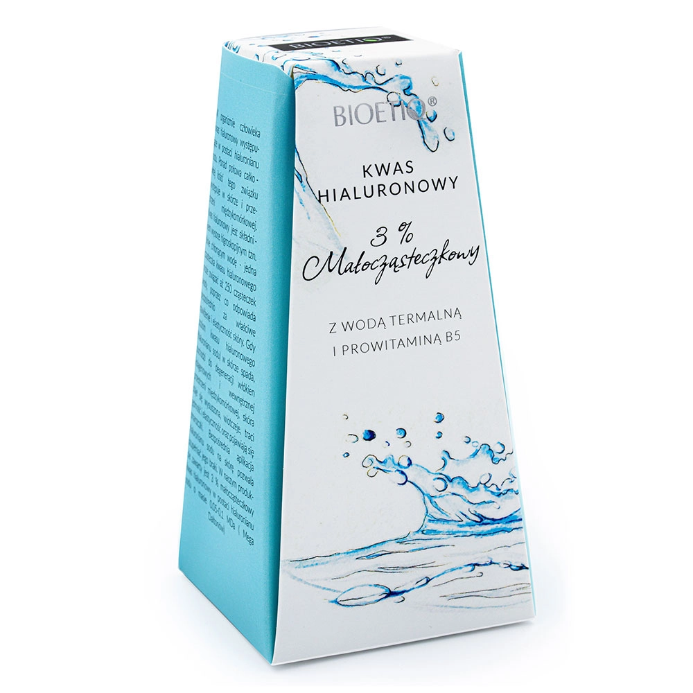 Kwas hialuronowy 3% z wodą termalną i prowitaminą B5 | Bioetiq