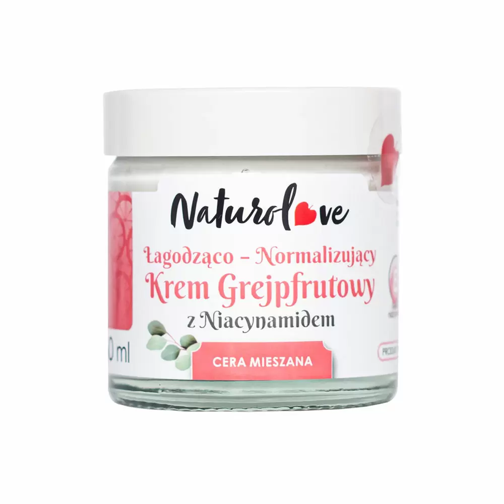 Lekki krem grejpfrutowy z niacynamidem | Naturolove