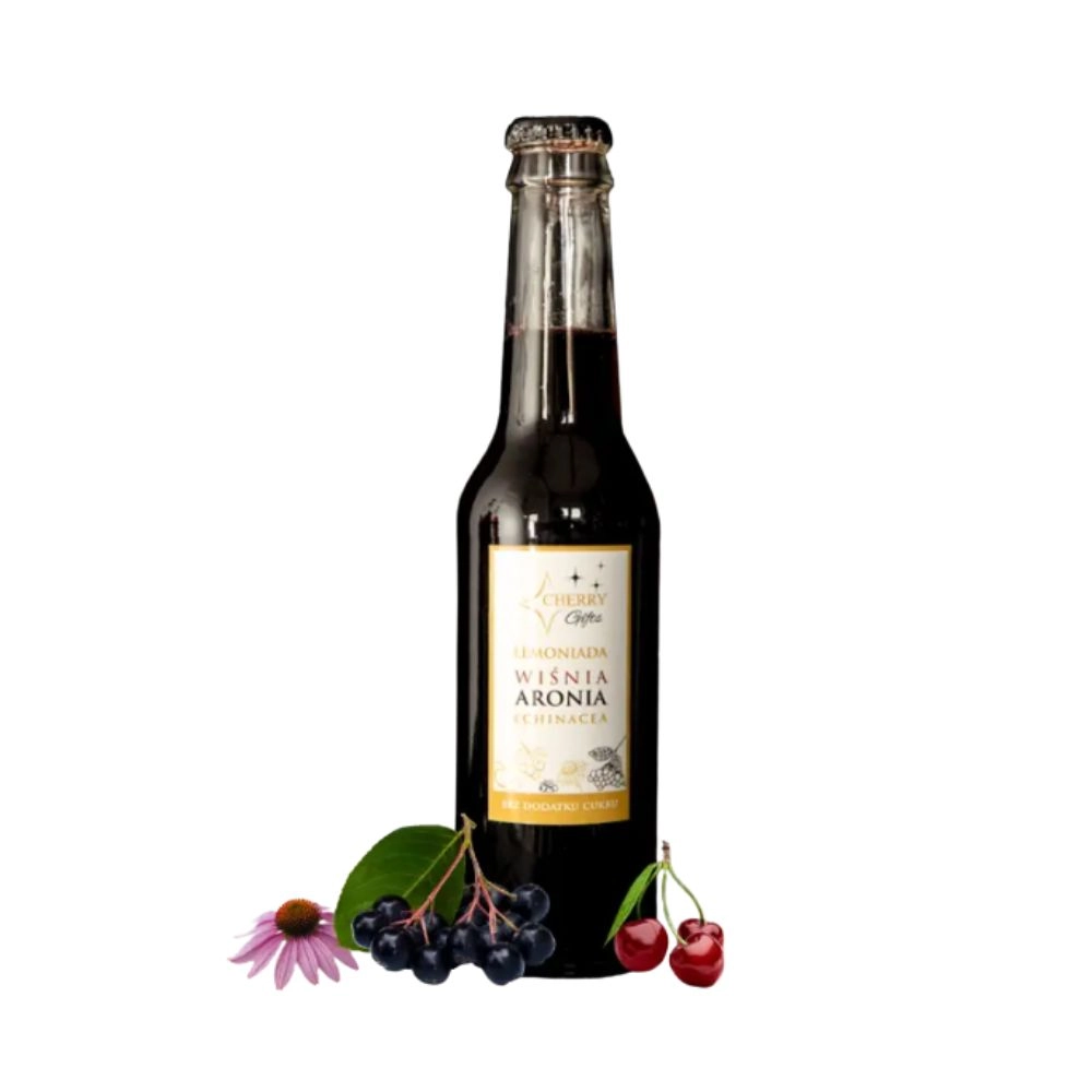 Lemoniada Wiśnia - Aronia - Echina | Cherry Gifts