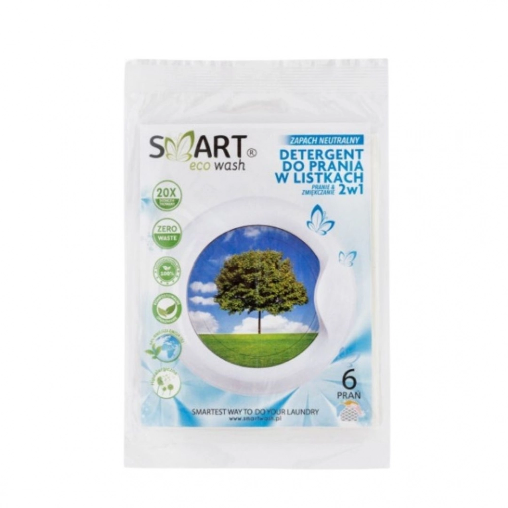 Listki do prania i zmiękczania - zapach neutralny | Smart Wash