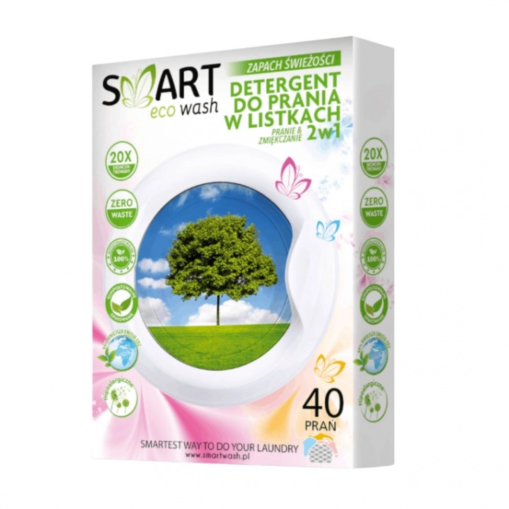 Listki do prania i zmiękczania - zapach świeżości | Smart Wash