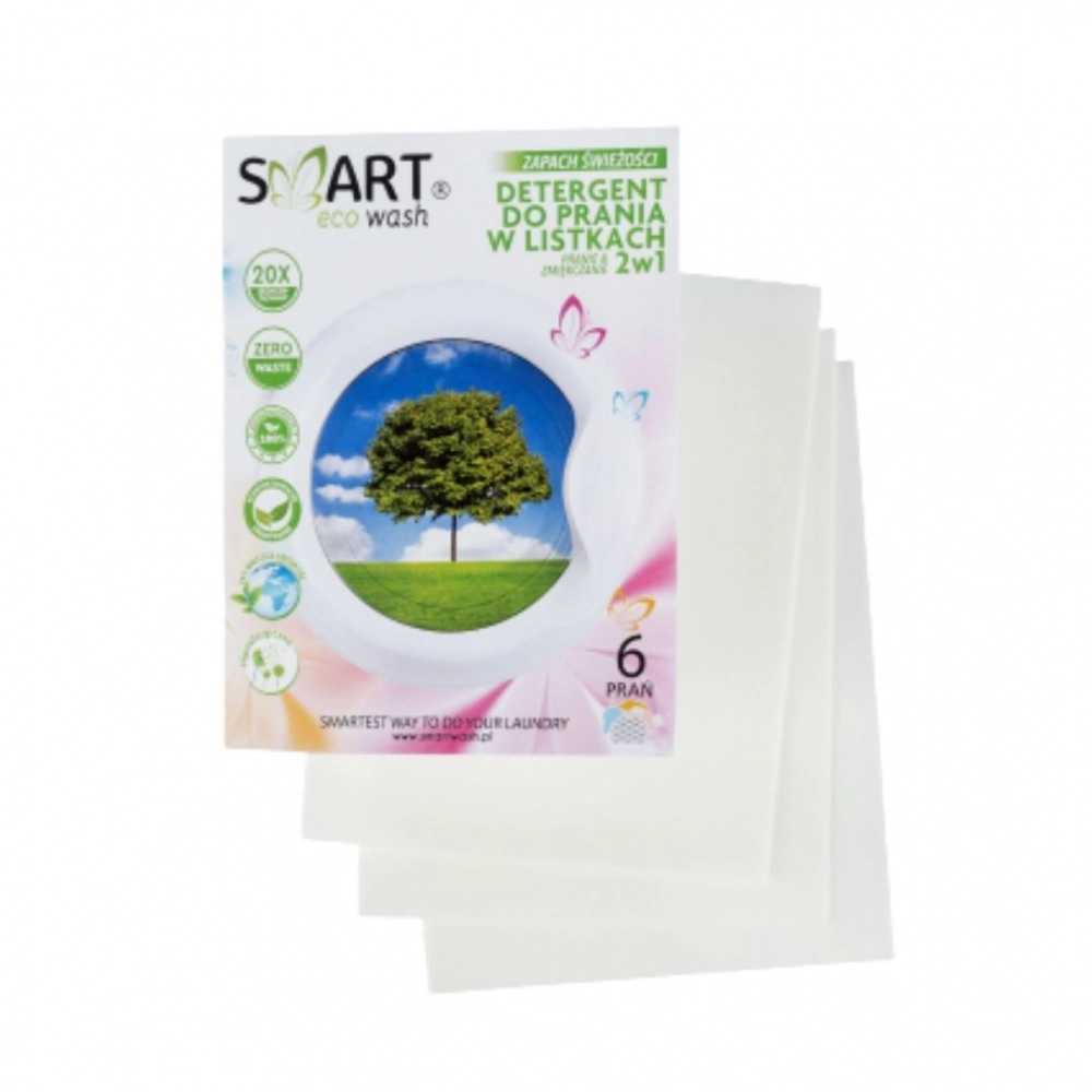 Listki do prania i zmiękczania - zapach świeżości | Smart Wash