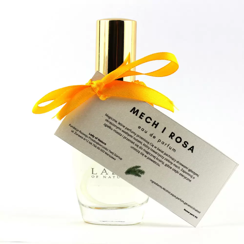Luksusowe perfumy botaniczne - Mech i Rosa | Lady of Nature