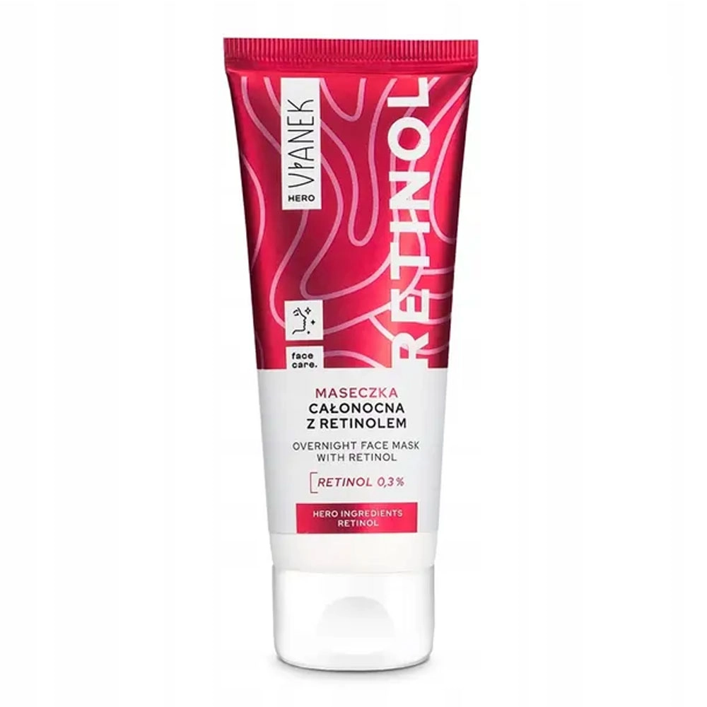Maseczka całonocna z retinolem | Vianek