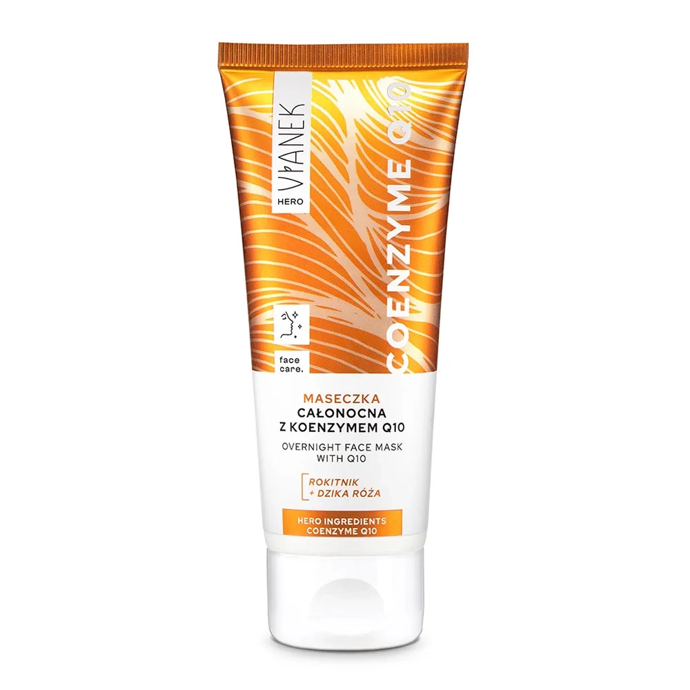 Maska całonocna do twarzy z koenzymem Q10 | Vianek