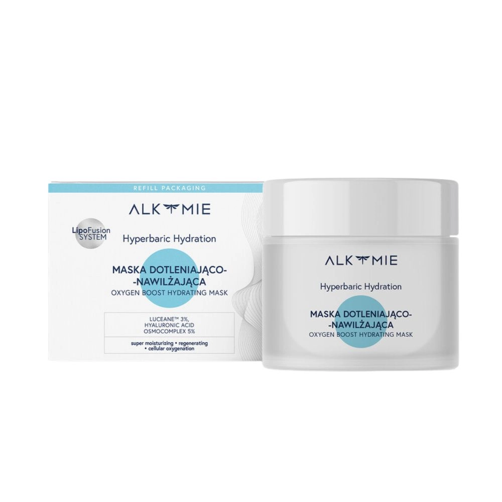Maska dotleniająco - nawilżająca Hyperbaric Hydration | Alkmie
