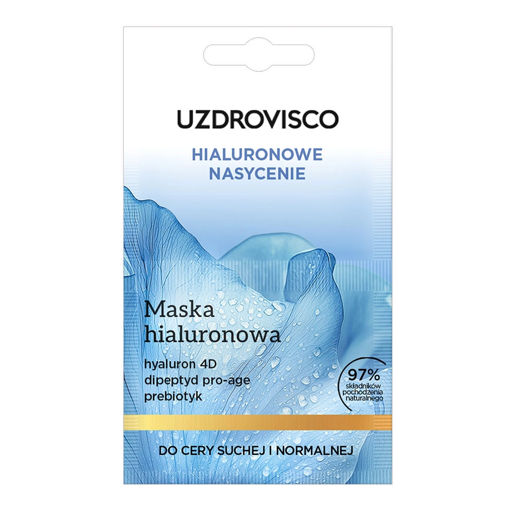 Maska hialuronowa Hialuronowe Nasycenie | Uzdrovisco