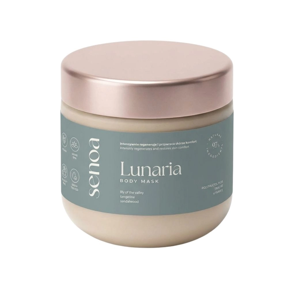 Maska intensywnie regenerująca do ciała Lunaria Body Mask | Senoa