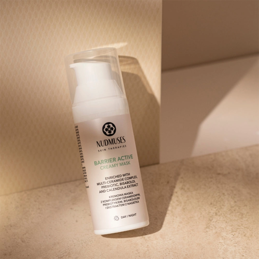 Maska kremowa z ceramidami i prebiotykami Barier active creamy mask | Nudmuses