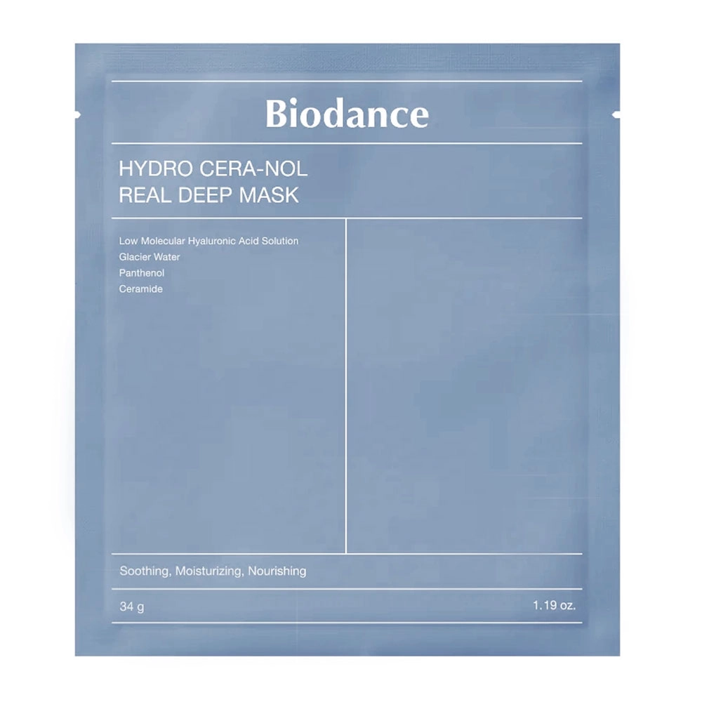 Maska nawilżająca do twarzy Hydro Cera-Nol Real Deep Mask | Biodance