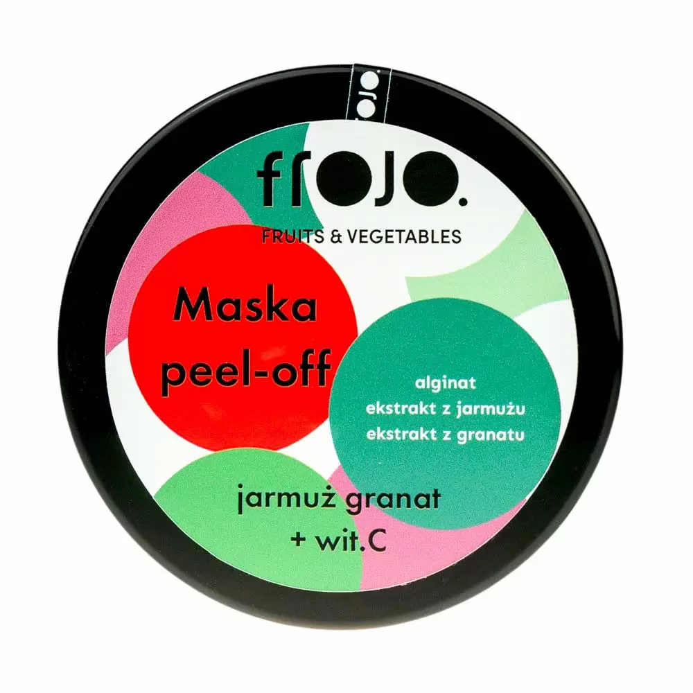 Maska peel off - Jarmuż, Granat, Wit. C | FroJo