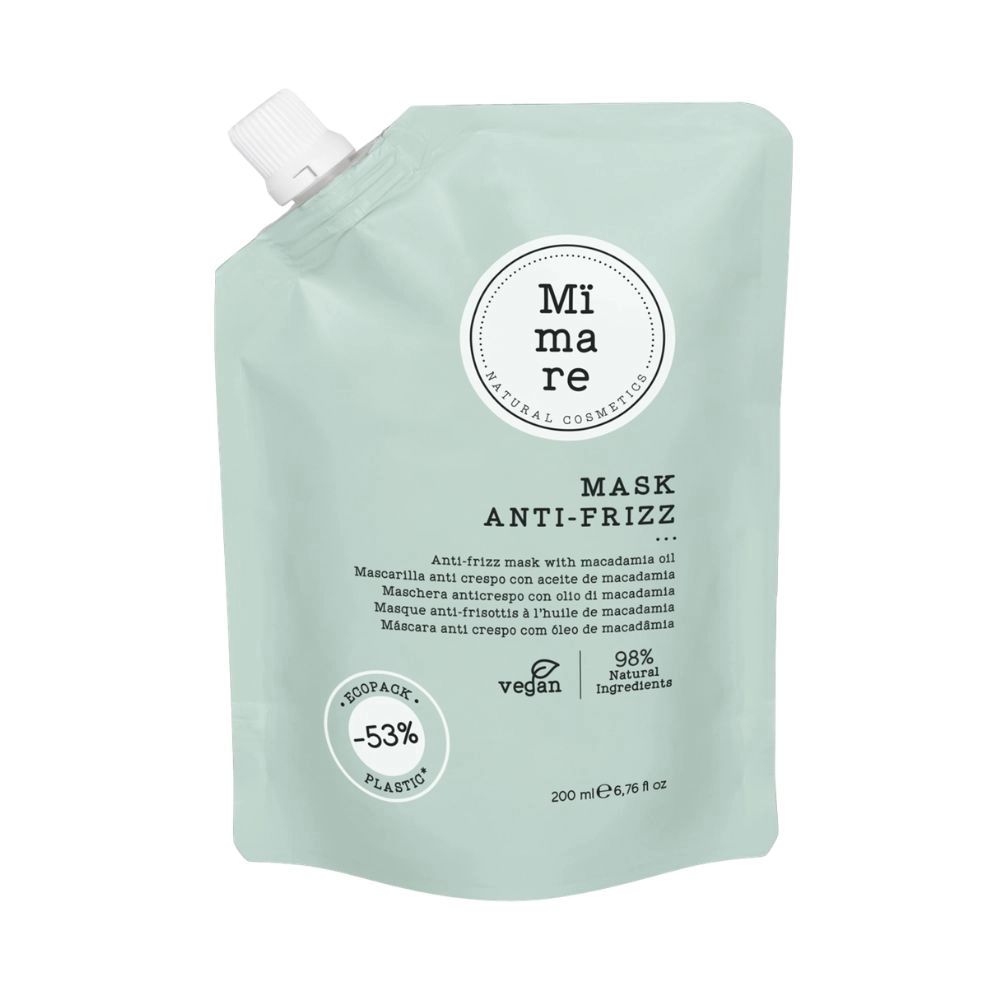 Maska przeciw puszeniu włosów - Anti-Frizz Mask | Mimare