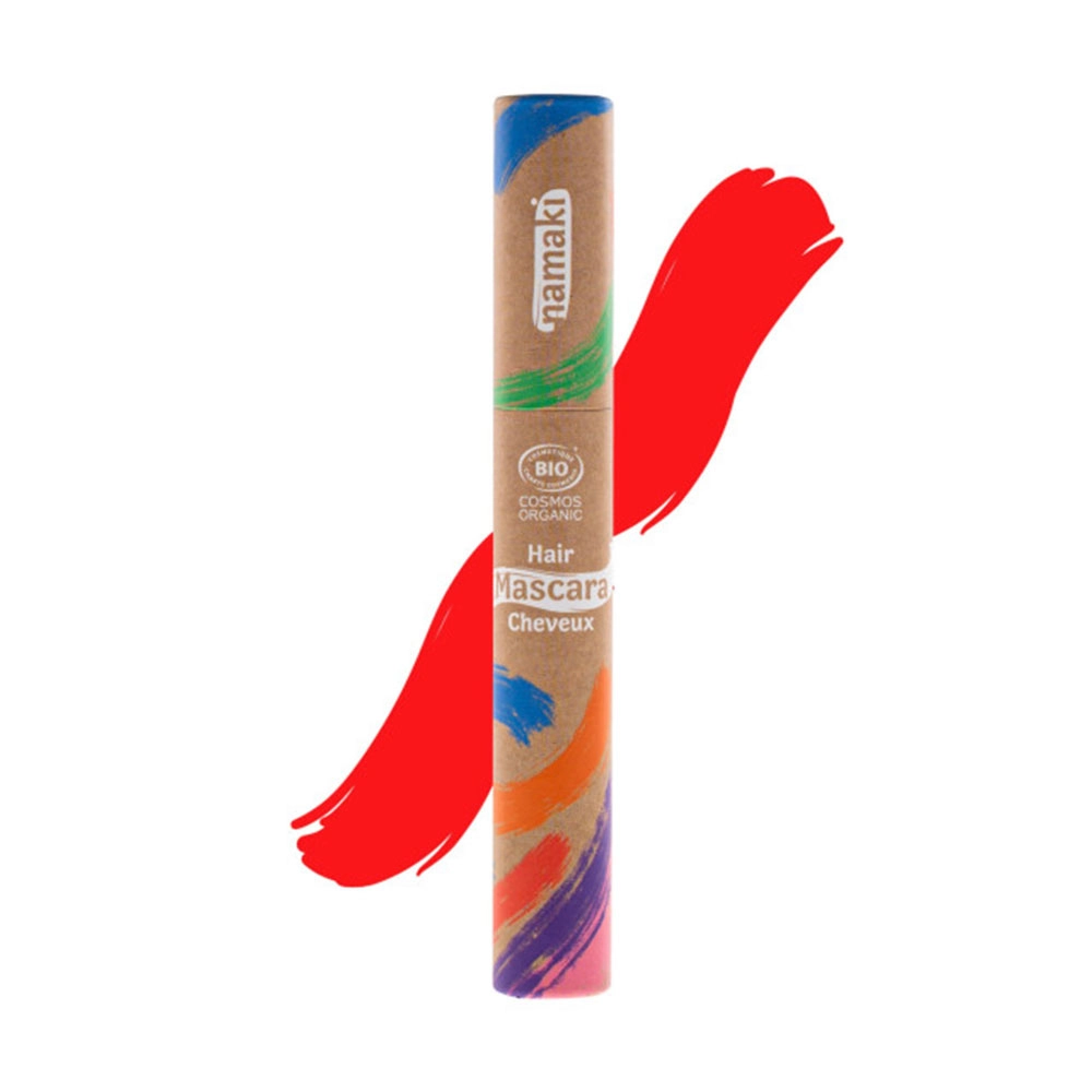 Maskara do malowania włosów dla dzieci - Czerwona | Namaki