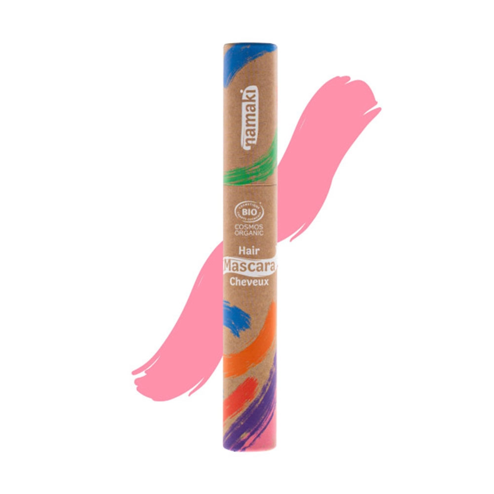 Maskara do malowania włosów - Różowa | Namaki