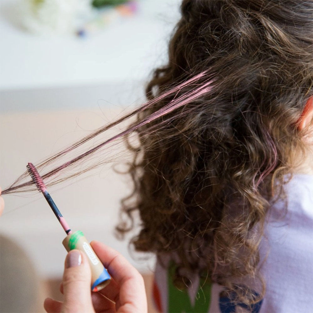 Maskara do malowania włosów - Różowa | Namaki