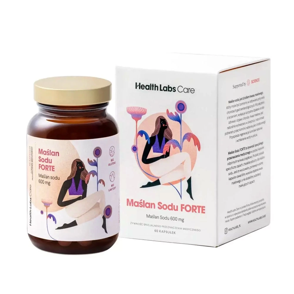 Maślan sodu Forte 600 mg | Health Labs Care