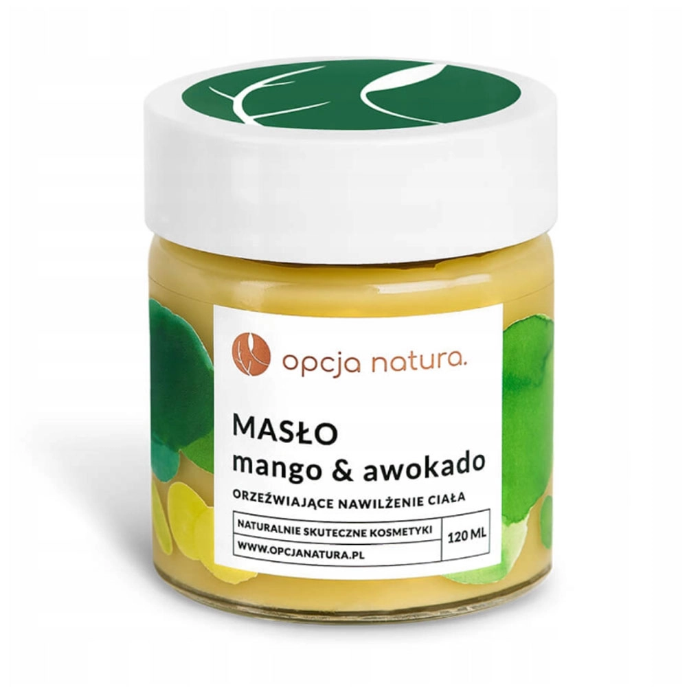 Masło do ciała Mango i Awokado | Opcja Natura