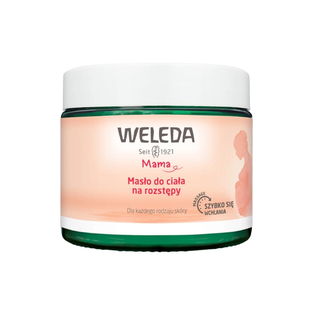 Masło do ciała na rozstępy - seria MAMA | Weleda