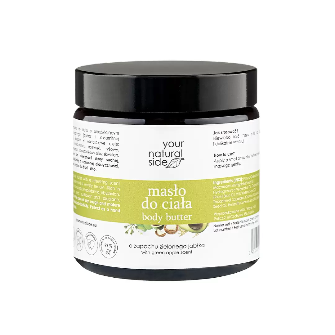 Masło do ciała o zapachu zielonego jabłka | Your Natural Side Masło do ciała o zapachu zielonego jabłka | Your Natural Side