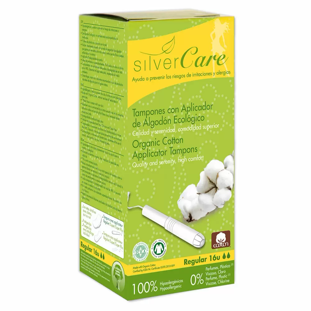 Tampony z aplikatorem Regular Silver Care | Masmi