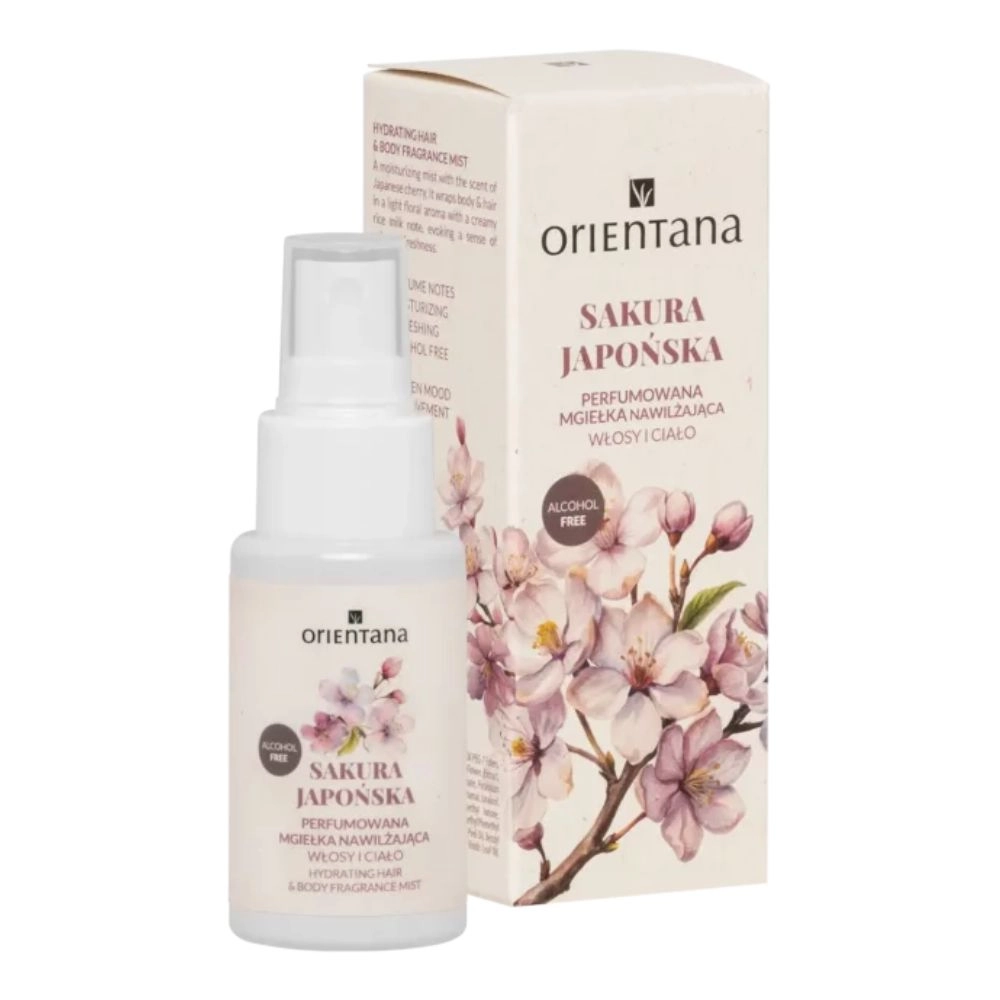 Mgiełka do włosów i ciała Sakura Japońska | Orientana