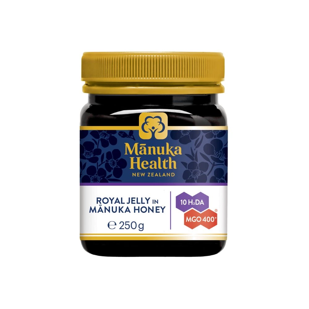 Miód Manuka MGO™ 400+ z Mleczkiem Pszczelim | Manuka Health