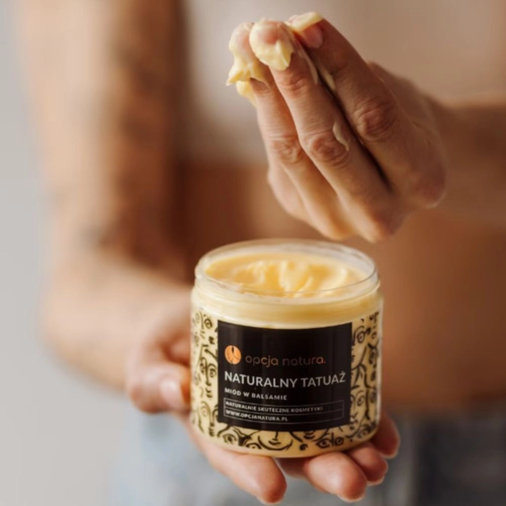 Miód w balsamie do pielęgnacji tatuażu | Opcja Natura
