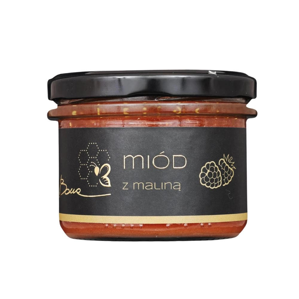 Miód z maliną | BONA Miody kremowe