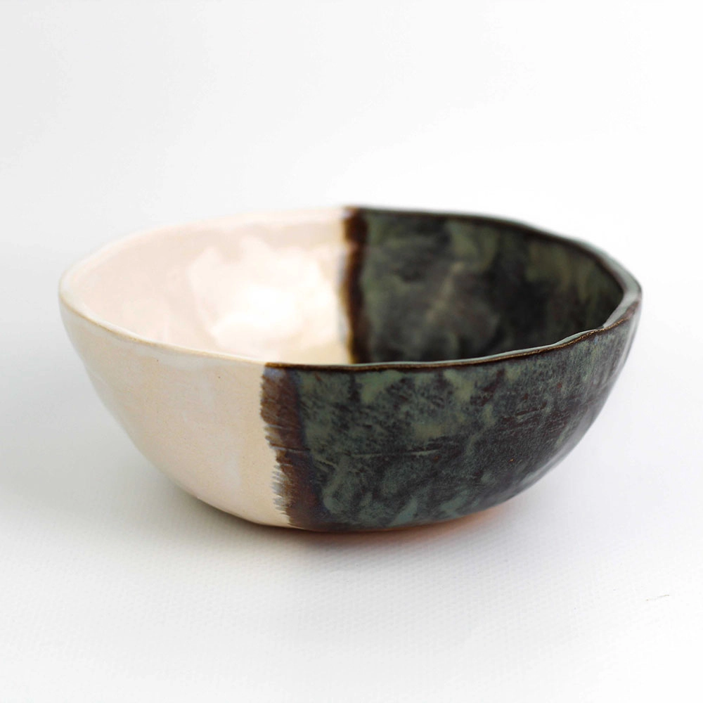 Miseczka Ceramiczna - granat i beż | Senua