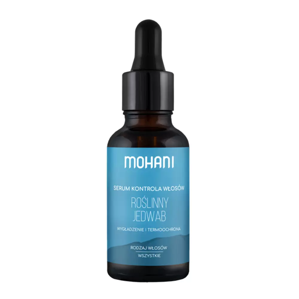 Wygładzające i termoochronne serum do włosów - Roślinny Jedwab | Mohani