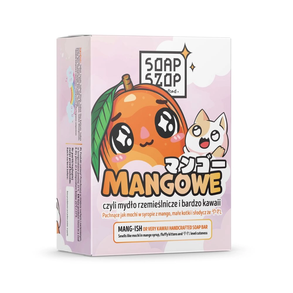 Mydło bardzo kawaii Mangowe | Soap Szop