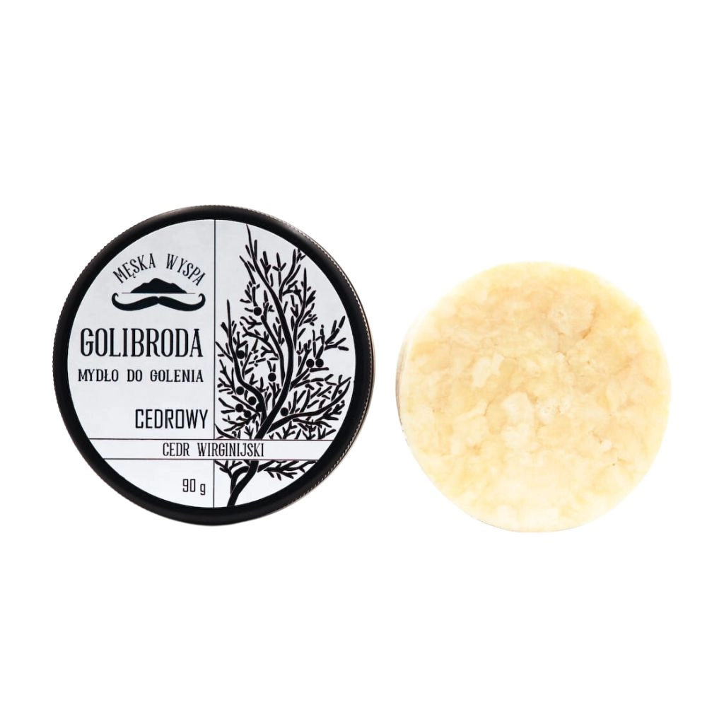 Mydło do golenia - Krążek Golibrody Cedrowy | Męska Wyspa