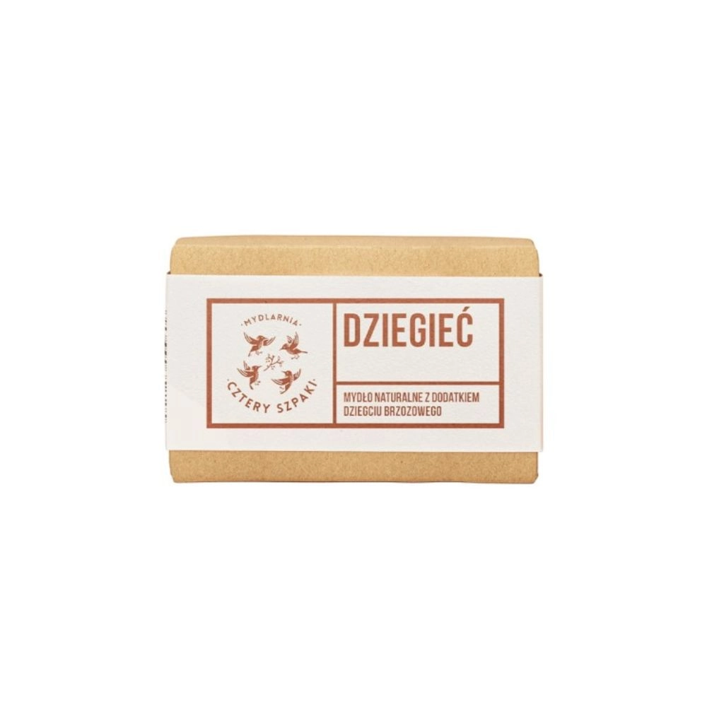Mydło dziegciowe na problemy skórne | Cztery Szpaki