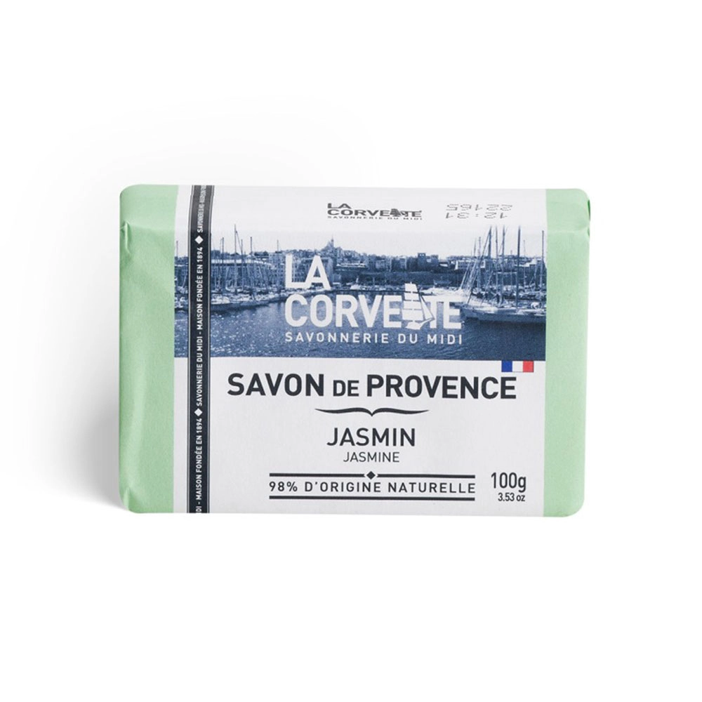Mydło marsylskie w kostce - Jaśmin | La Corvette