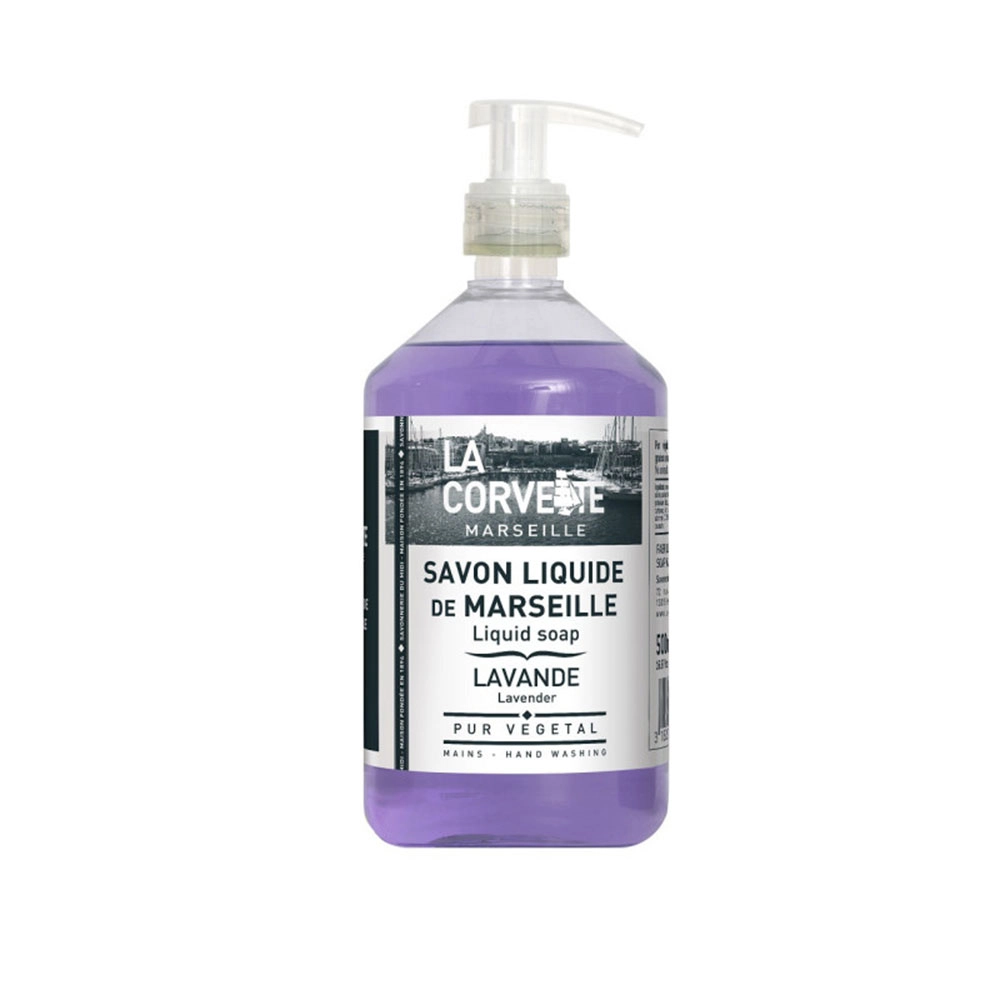 Mydło marsylskie w płynie Lawenda | La Corvette